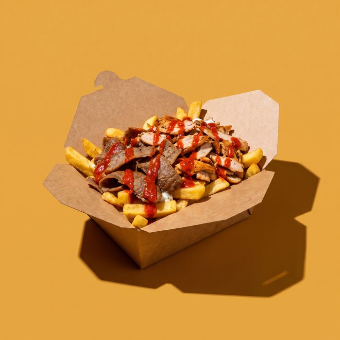 Doner fries box