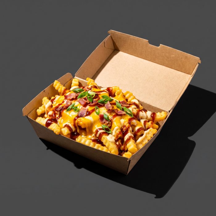 Loaded fries box
