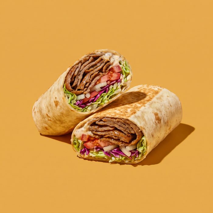Tortilla doner wrap